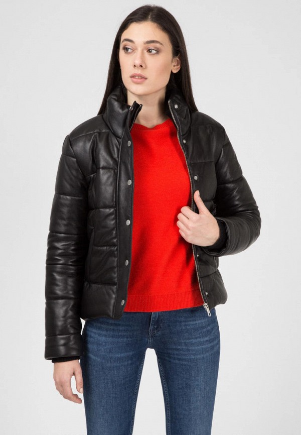 

Куртка кожаная Tommy Hilfiger, Черный, Tommy Hilfiger MP002XW11W1V