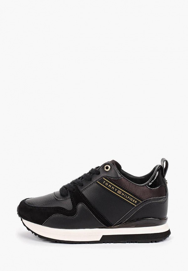 

Кроссовки Tommy Hilfiger, IRIDESCENT WEDGE, Черный