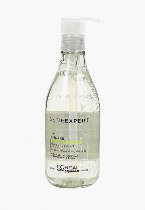

Шампунь L'Oreal Professionnel, Прозрачный, Serie Expert Pure Resource