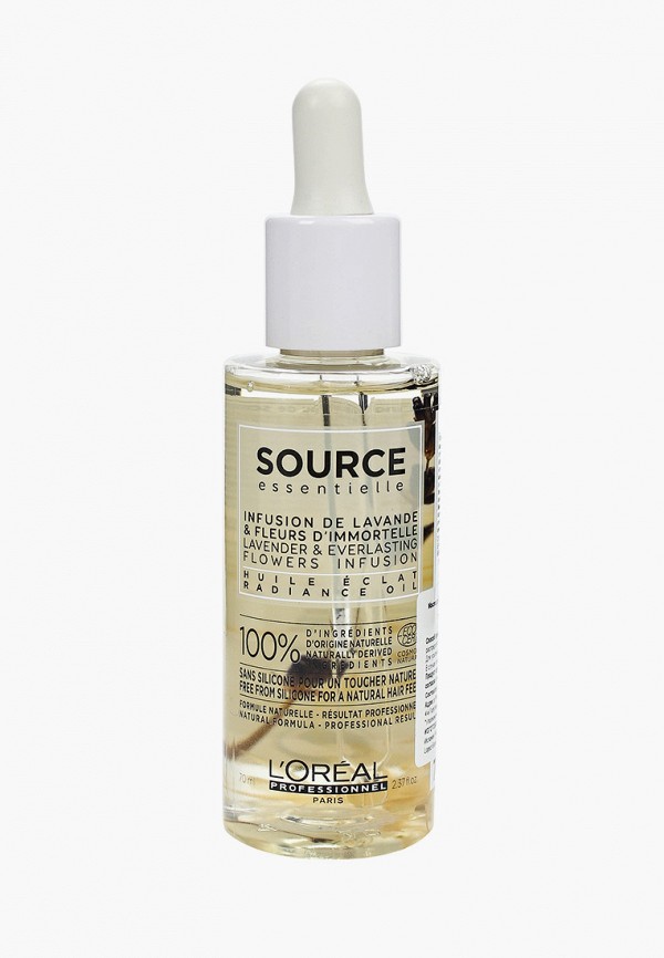 

Масло для волос L'Oreal Professionnel, Прозрачный, Source Essentielle Radiance Для окрашенных волос