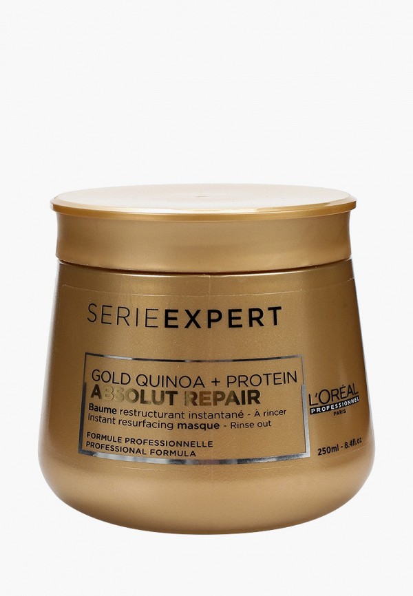 

Маска для волос L'Oreal Professionnel, Бежевый, Serie Expert Absolut Repair Gold