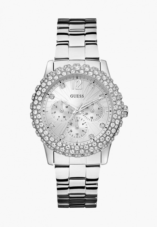 

Часы Guess, Серебряный, Guess MP002XW11X3H