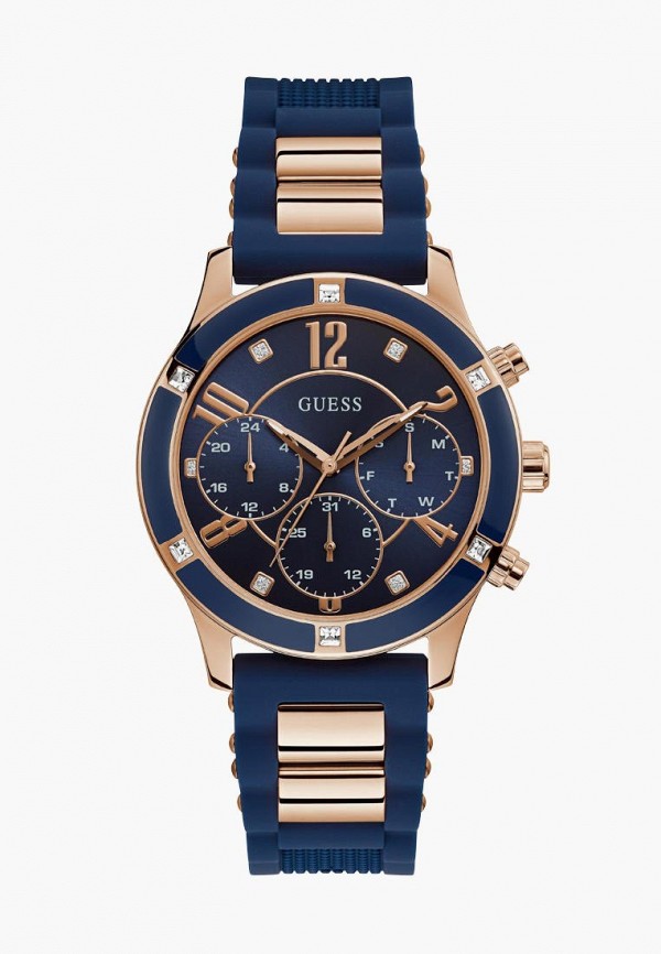 

Часы Guess, Синий, Guess MP002XW11XRH