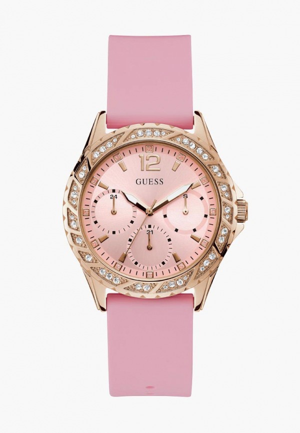 

Часы Guess, Розовый, SPARKLING PINK