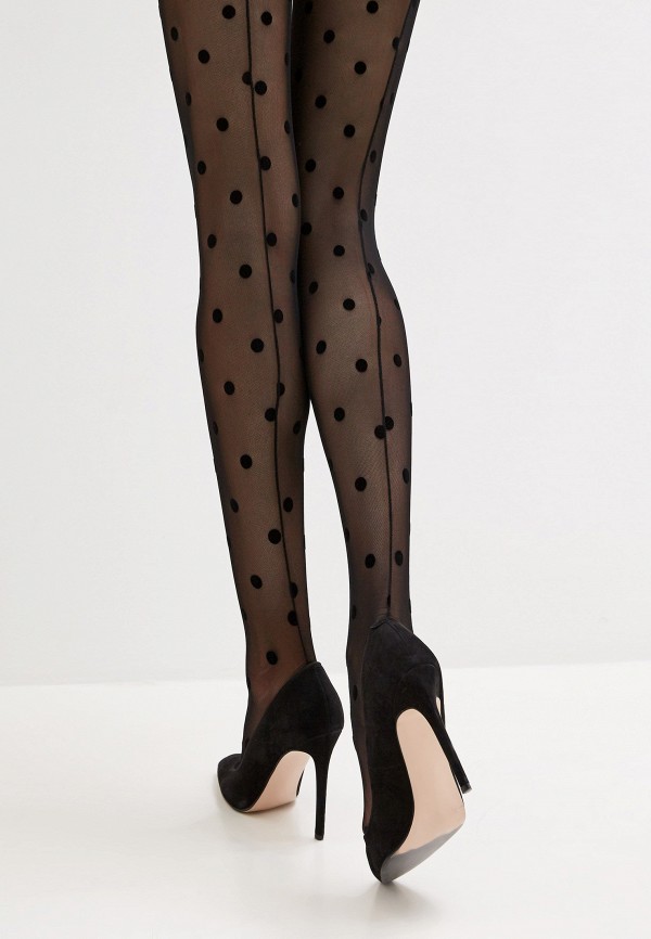 Кальцедония колготки с рисунком