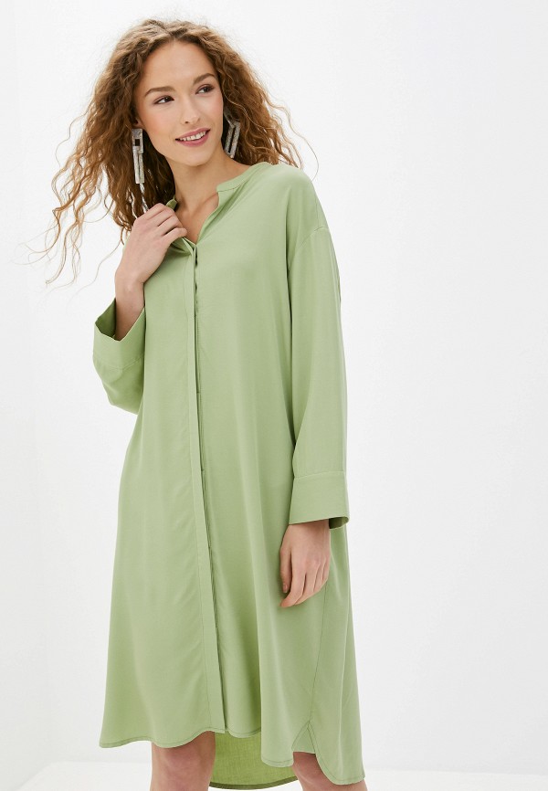 Платье  - зеленый цвет