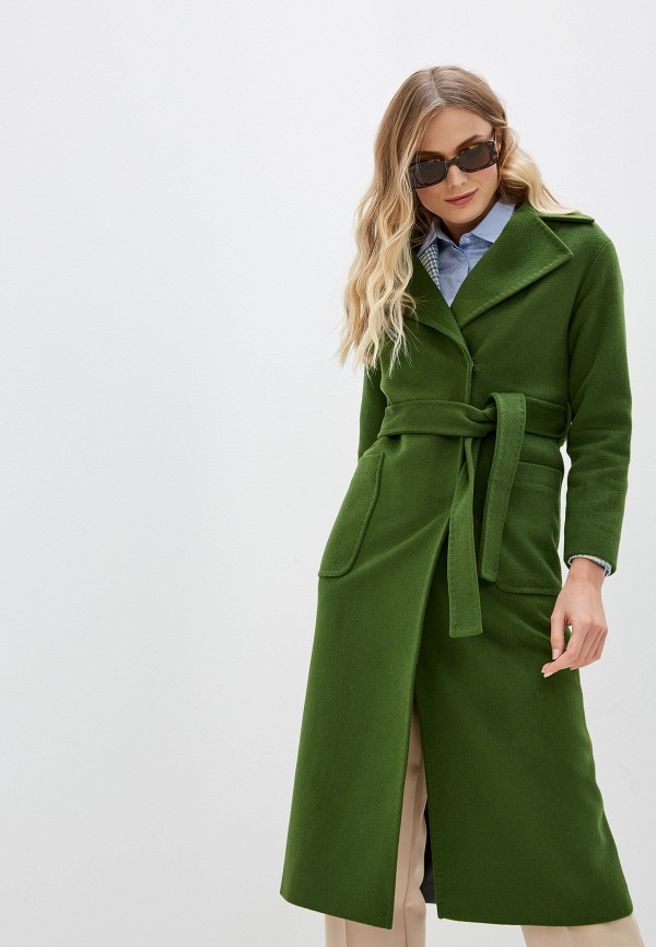 Пальто  - зеленый цвет