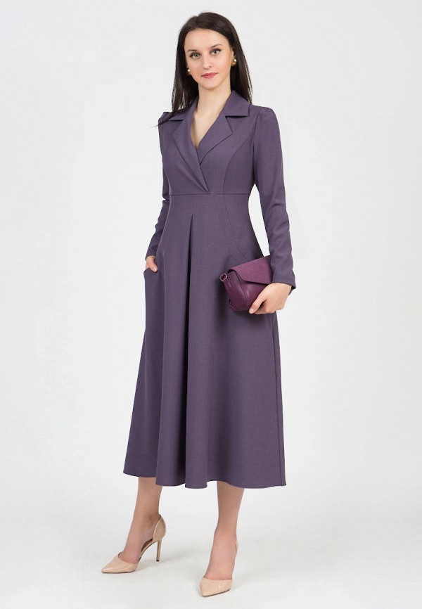 

Платье Grey Cat, Фиолетовый, ESTEL