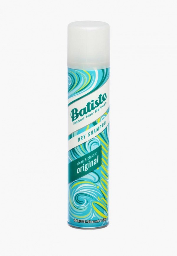 

Сухой шампунь Batiste, Прозрачный, Original, 200 мл