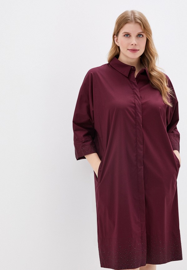 

Платье Chic de Femme, Бордовый