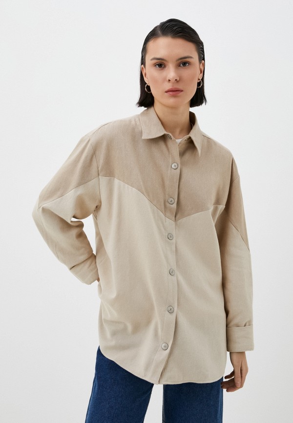 

Рубашка Mavi, Бежевый, LONG SLEEVE SHIRT