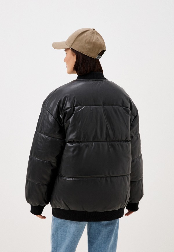 фото Куртка кожаная утепленная befree