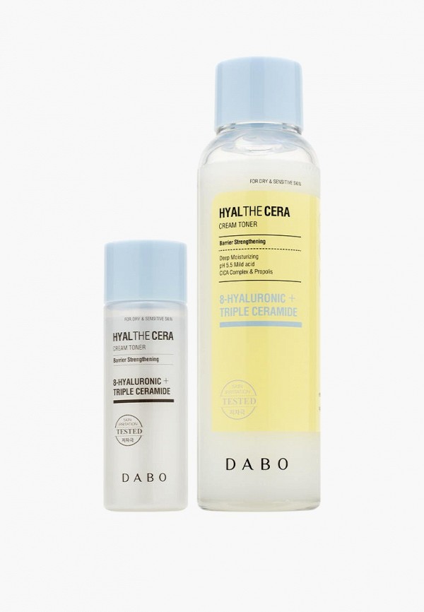 Тонер для лица Dabo Кремовый с гиалуроновой кислотой и керамидами, 150 мл + 30 мл увлажняющий тонер для лица dabo collagen