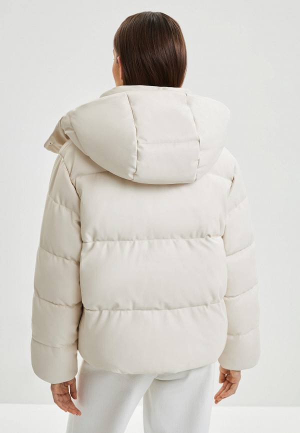 фото Куртка кожаная утепленная zarina