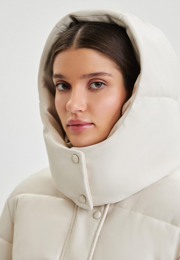 фото Куртка кожаная утепленная zarina