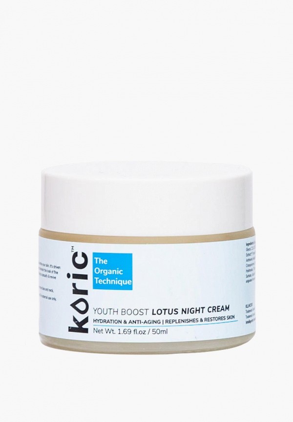 Крем для лица Koric Youth Boost Lotus Night Cream, 50 мл ночной крем для лица koric youth boost lotus night cream 50 мл