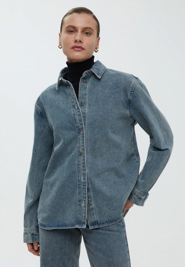 Рубашка джинсовая Finn Flare 7919₽