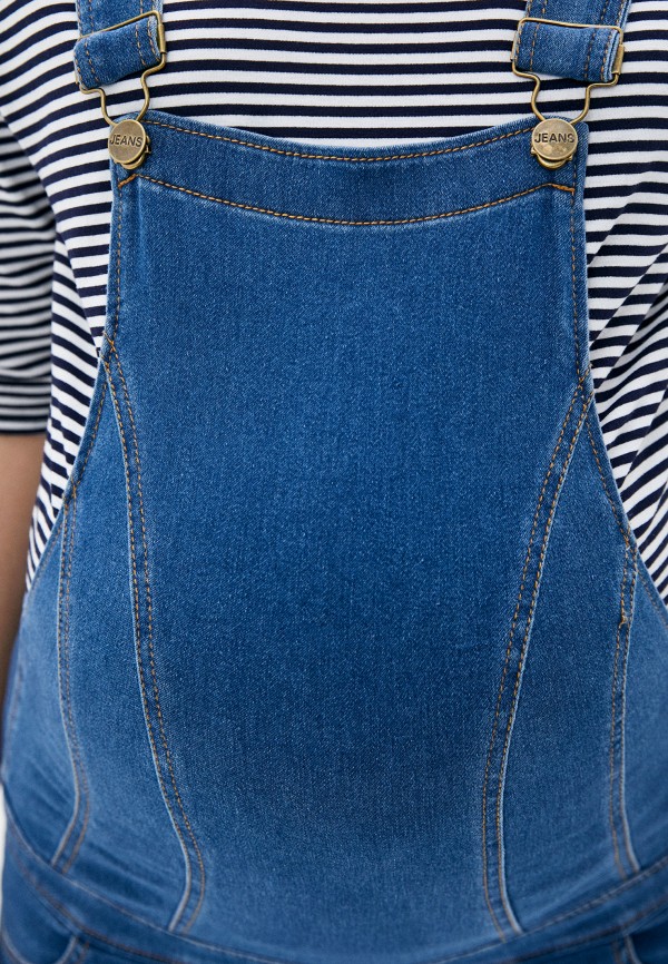 Комбинезон джинсовый Mam's цвет синий  Фото 4