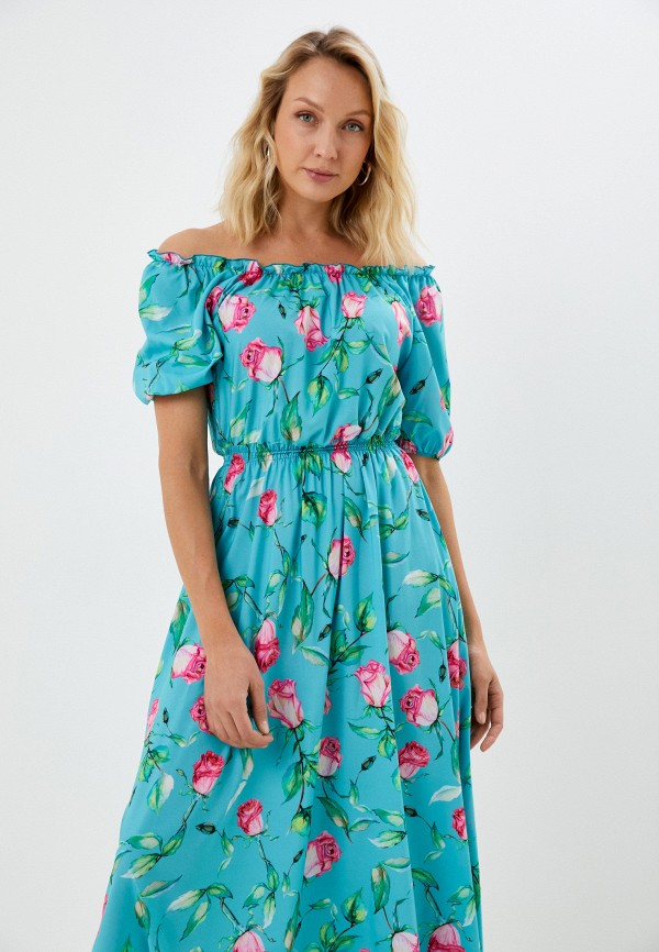 Платье Aelite голубой, размер 44, фото 2