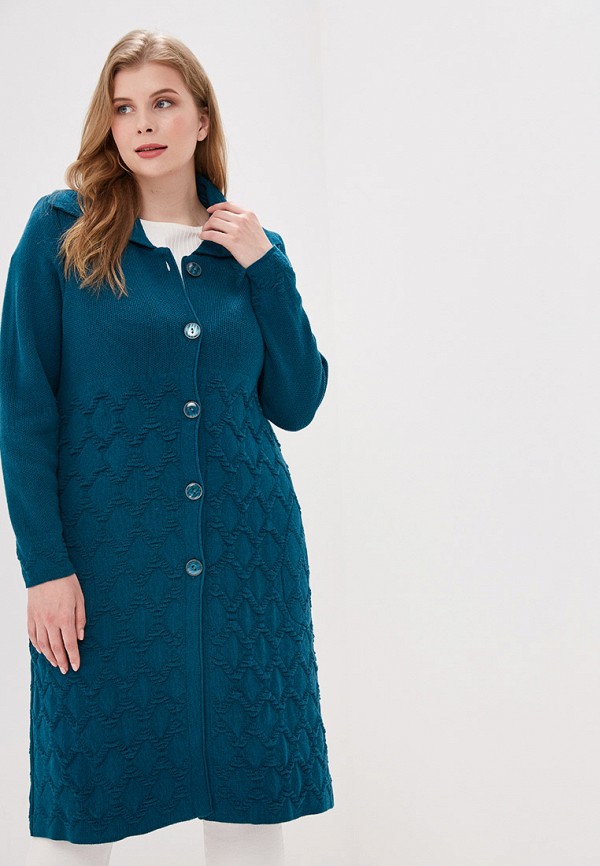Кардиган Milana Style цвет бирюзовый
