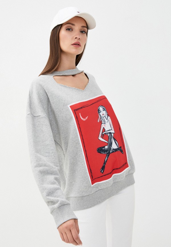 

Свитшот Polunina, Серый