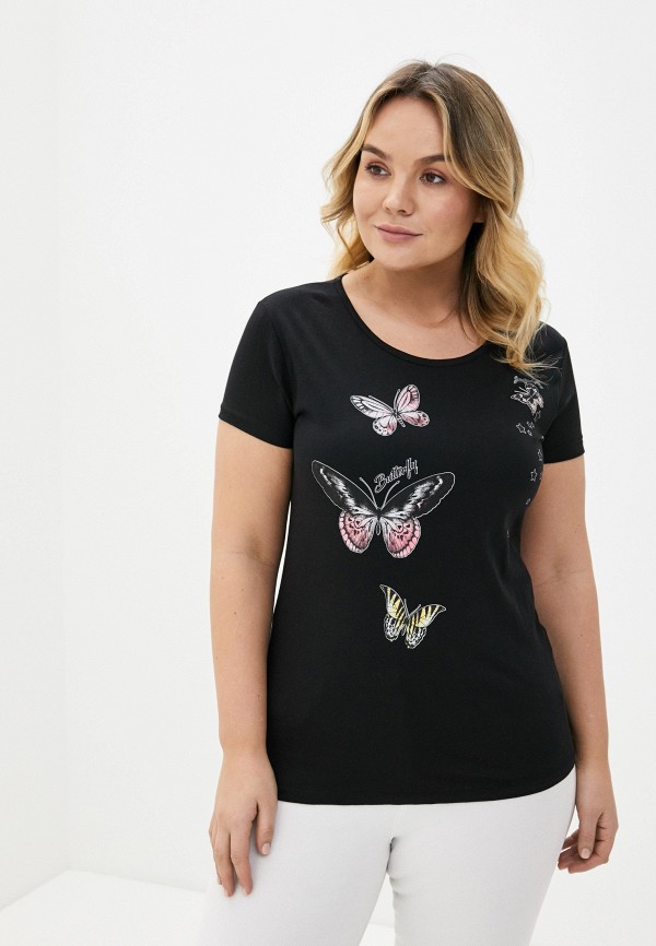 

Футболка Kis, Черный, BUTTERFLY
