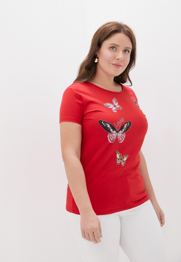 

Футболка Kis, Красный, BUTTERFLY