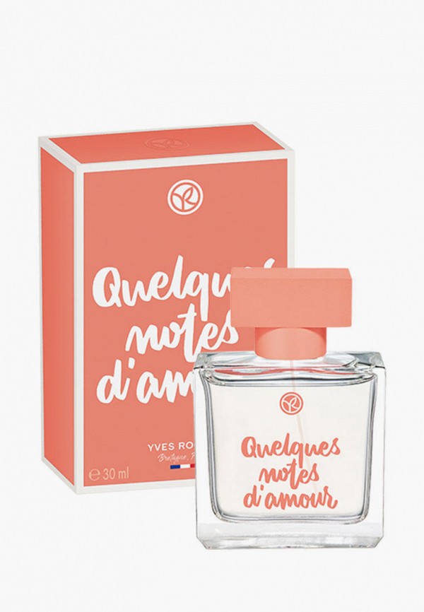 

Парфюмерная вода Yves Rocher, Прозрачный, Quelques Notes d'Amour, 30 мл