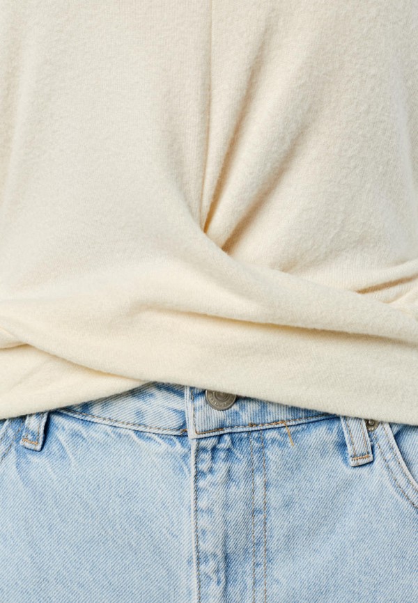 Джемпер Lezzarine бежевый, размер 48, фото 7