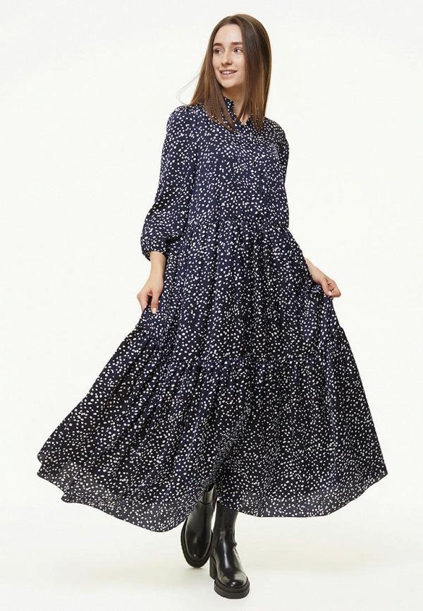 Платье Vamponi синий, размер 48, фото 3