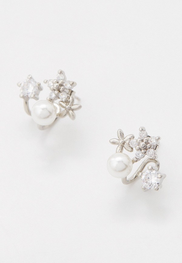 

Серьги Shine&Beauty, Разноцветный, с серебрением