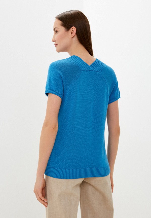 Пуловер Сиринга цвет голубой  Фото 3