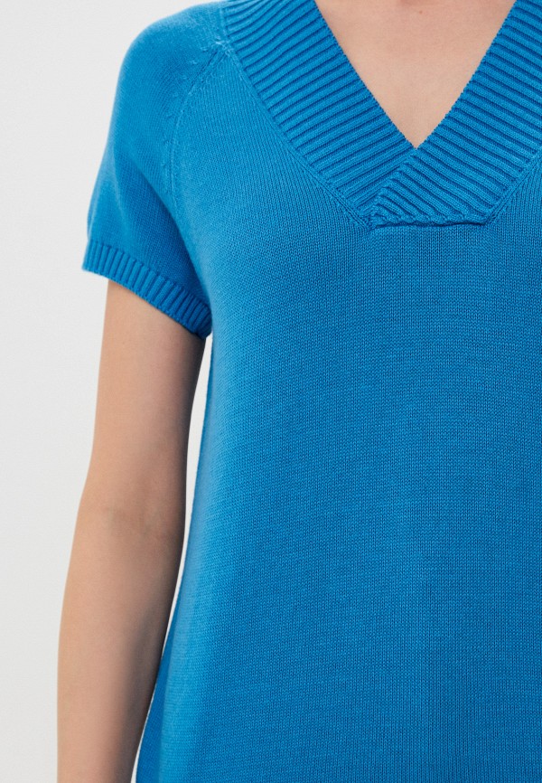 Пуловер Сиринга цвет голубой  Фото 4