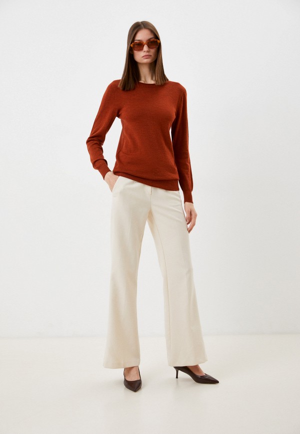 Джемпер R&I коричневый, размер 44, фото 2