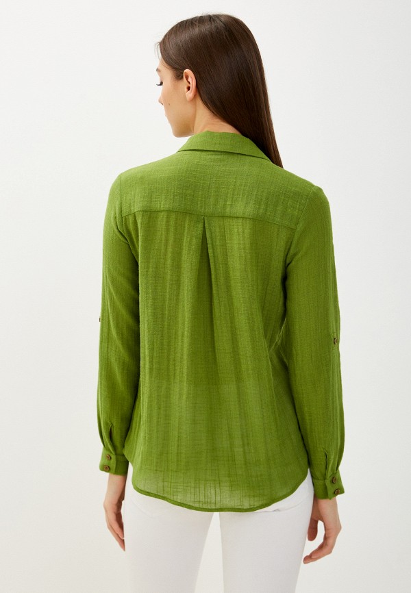 Рубашка PF цвет зеленый  Фото 3