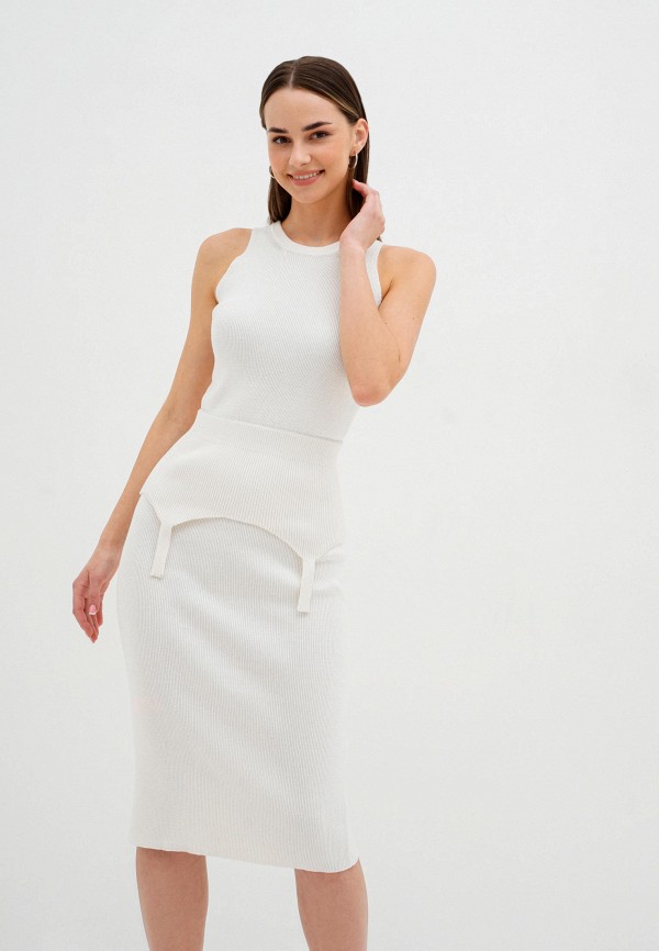 Платье Zhakko цвет белый 