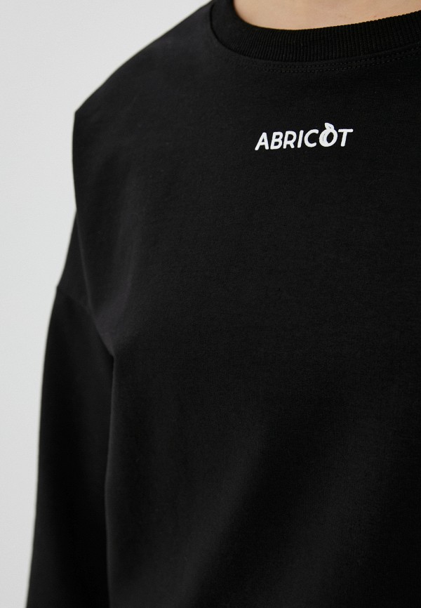 Лонгслив Abricot цвет черный  Фото 4
