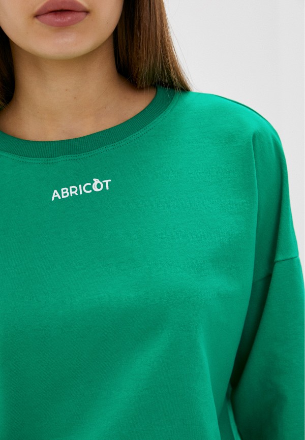 Свитшот Abricot цвет зеленый  Фото 3