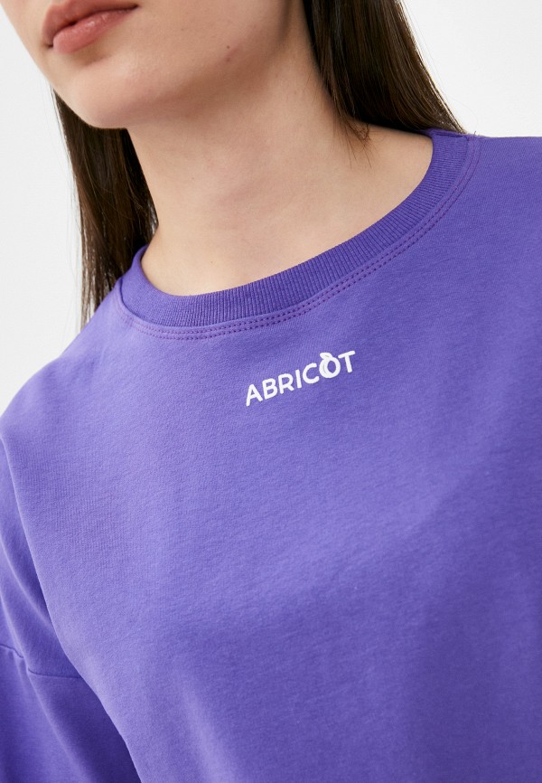 Свитшот Abricot цвет фиолетовый  Фото 4