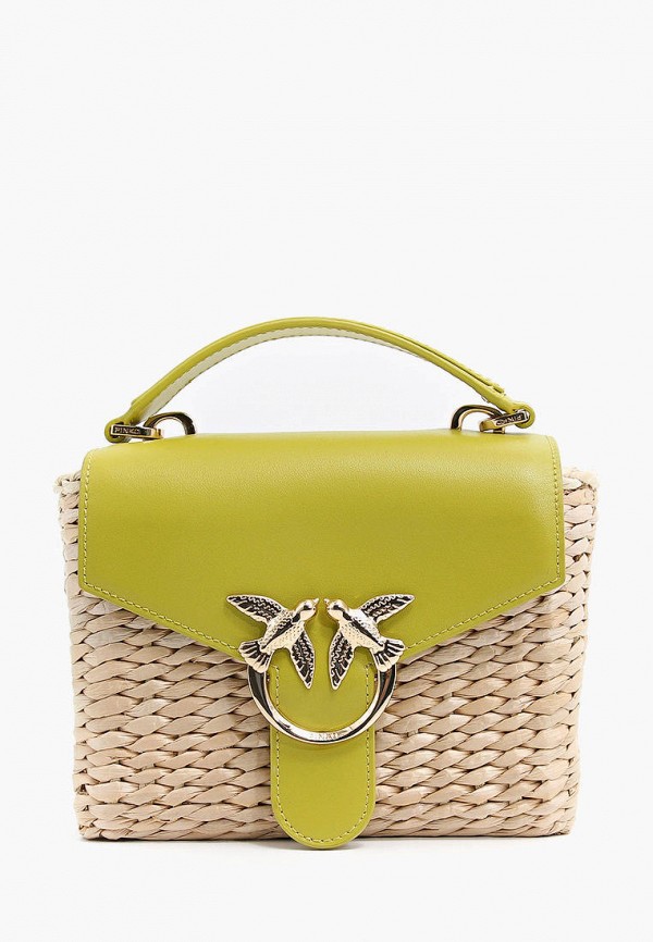 

Сумка Pinko, Зеленый, LOVE MINI TOP HANDLE MIDOLLINO