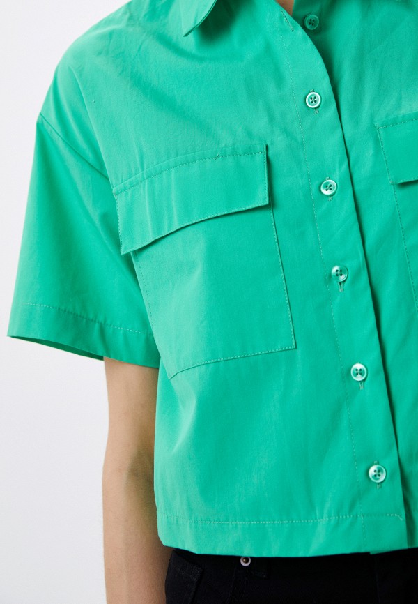 Рубашка DeFacto цвет зеленый  Фото 4