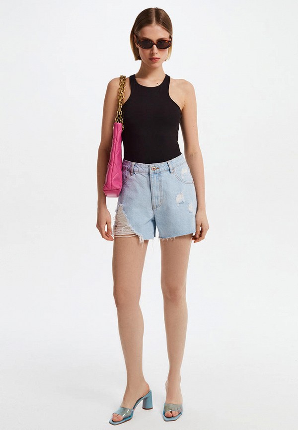 фото Шорты джинсовые love republic