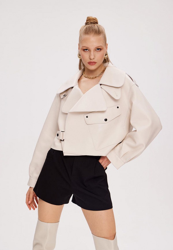 фото Куртка кожаная miss chic