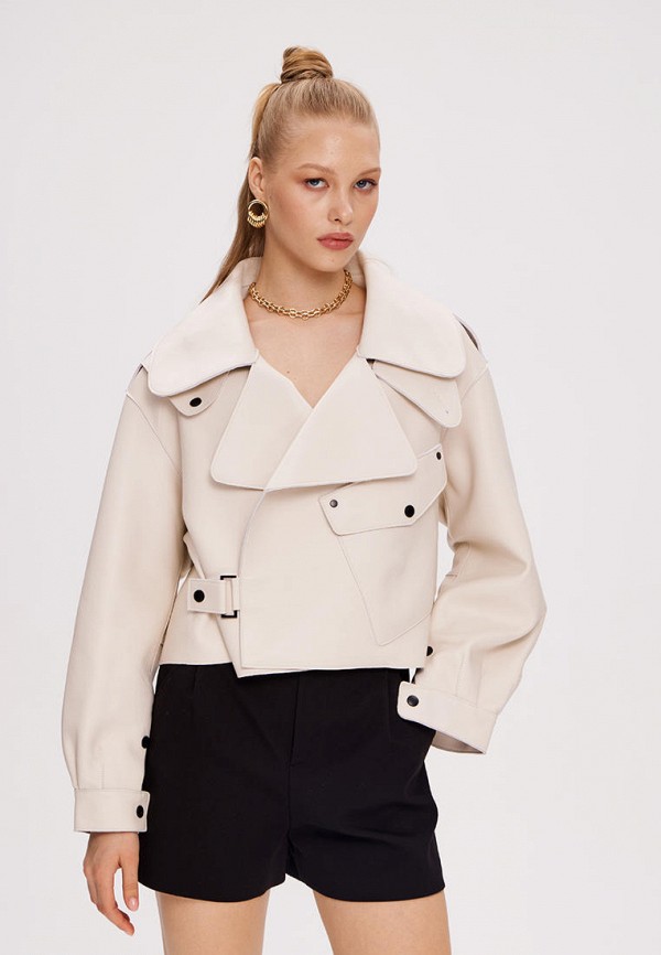 фото Куртка кожаная miss chic