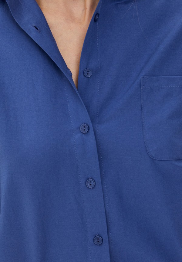 Рубашка Bymodno цвет синий  Фото 4