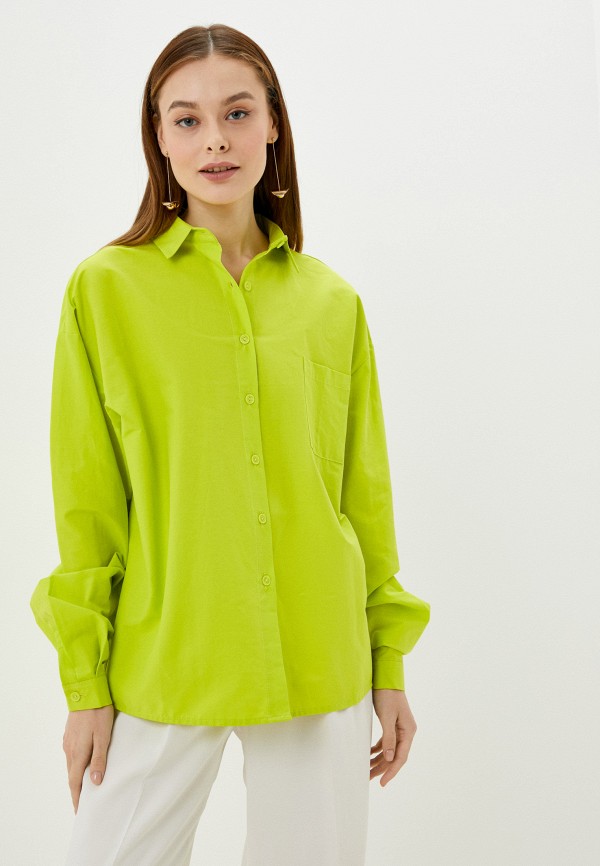 Рубашка Bymodno цвет зеленый 