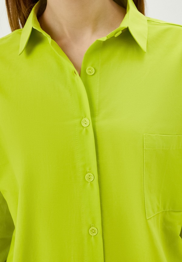 Рубашка Bymodno цвет зеленый  Фото 4