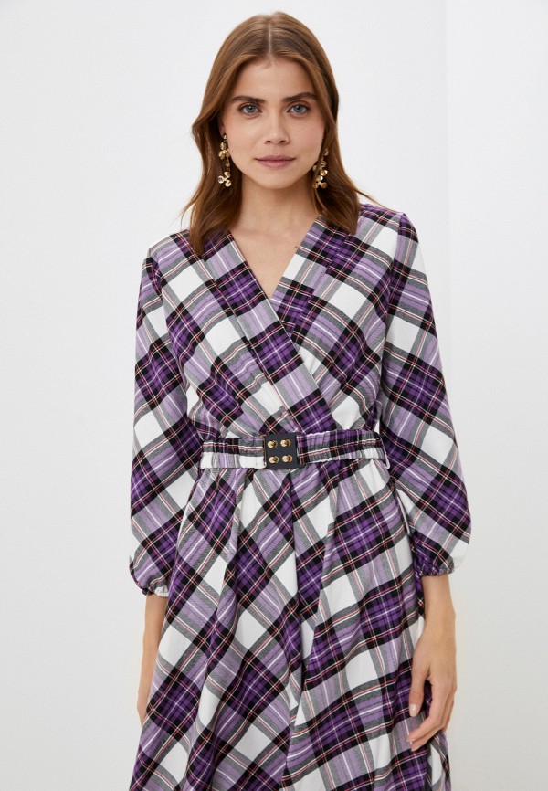 Платье Bezko фиолетовый, размер 42, фото 2