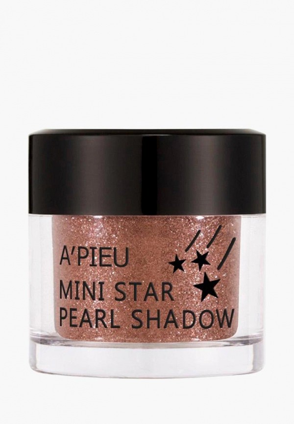 

Тени для век Apieu, Коричневый, Mini Star Pearl Shadow №9, 4.5 г