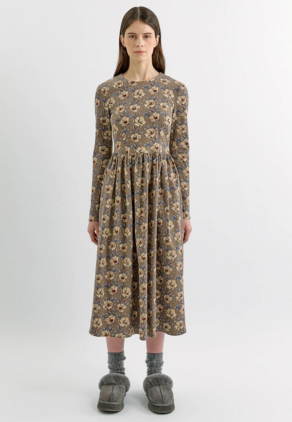 

Платье Unique Fabric, Коричневый, Лолита